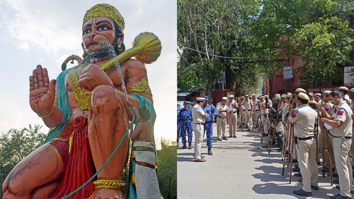 Delhi police allows Shobha Yatra within a certain distance in Jahangirpuri on Hanuman Jayanti, asks to maintain law-order