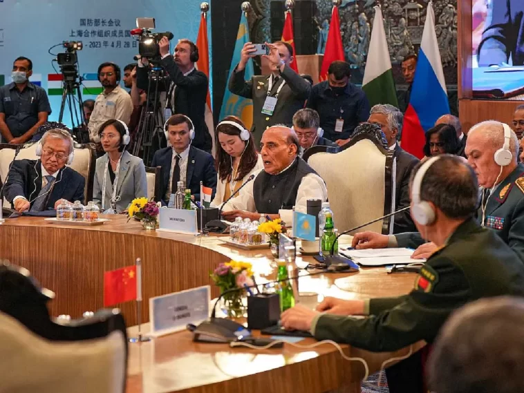 Rajnath Singh flags ‘terrorism’ at SCO meet; Pakistan attends virtually