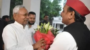 Nitish Kumar after meeting Akhilesh Yadav on Opposition Unity