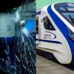 Andhra Pradesh: Vande Bharat Express was again pelted with stones in Visakhapatnam
