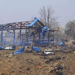100 people are presumed dead after Myanmar airstrikes in the Sagaing region
