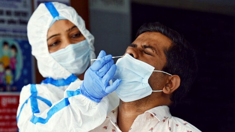 India sees drop in daily Covid tally with 7,633 cases; active caseload at 61,233