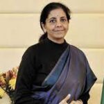Nirmala Sitharaman arrives in Washington to attend the 2023 Spring Meetings of World Bank