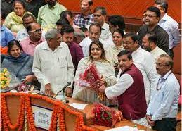 AAP's Shelly Oberoi elected as Delhi Mayor unanimously as BJP's Shikha Rai withdraws nomination