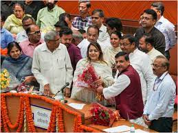 AAP's Shelly Oberoi elected as Delhi Mayor unanimously as BJP's Shikha Rai withdraws nomination