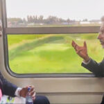 EAM Jaishankar rides a 'Made in India' train in Maputo during his visit to Mozambique