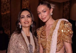 Gigi Hadid expresses gratitude to the Ambani family for her "unforgettable first trip to India."