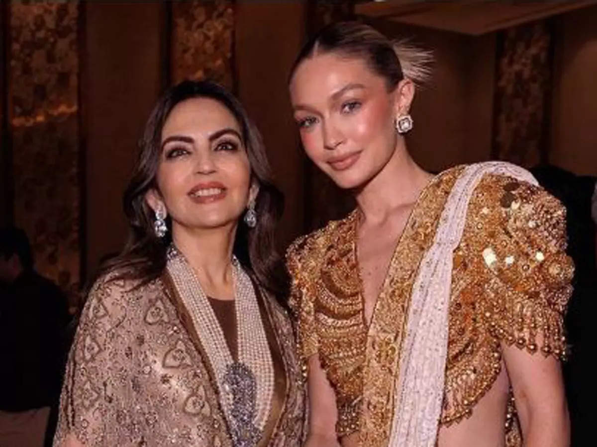 Gigi Hadid expresses gratitude to the Ambani family for her "unforgettable first trip to India."