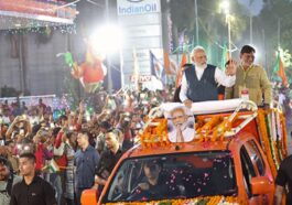 Karnataka: PM Modi holds roadshow in Mysuru