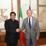 Piyush Goyal meets with Italian Ministers and discusses matters of mutual intrest