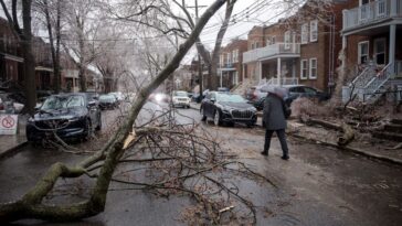 Over a million people in Canada are without electricity after an ice storm