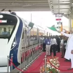 Vande Bharat green Signal by PM Modi