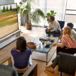 What is the recommended viewing distance of televisions?