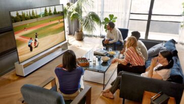 What is the recommended viewing distance of televisions?