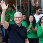 Today, Tim Cook will inaugurate Apple's Delhi store