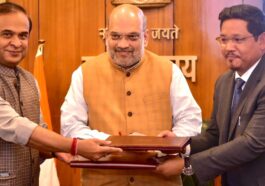 Assam and Arunachal will sign MoU regarding  border dispute in the presence of Amit Shah.