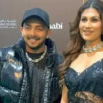 Prithvi Shah with Nidhi Tapadia in IIFA 2023