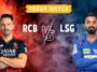 RCB VS LSG IPL 2023