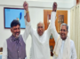 Opposition Leaders attend Karnataka swearing in