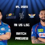 IPL 2023 MI VS LSG