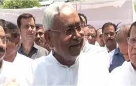 Nitish Kumar says no sense