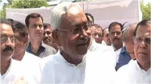 Nitish Kumar says no sense