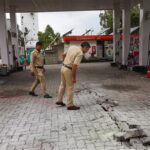 Petrol Pump panics circuit uderground in Jammu