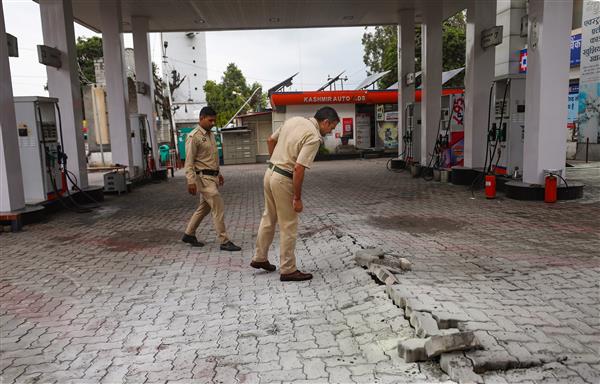 Petrol Pump panics circuit uderground in Jammu