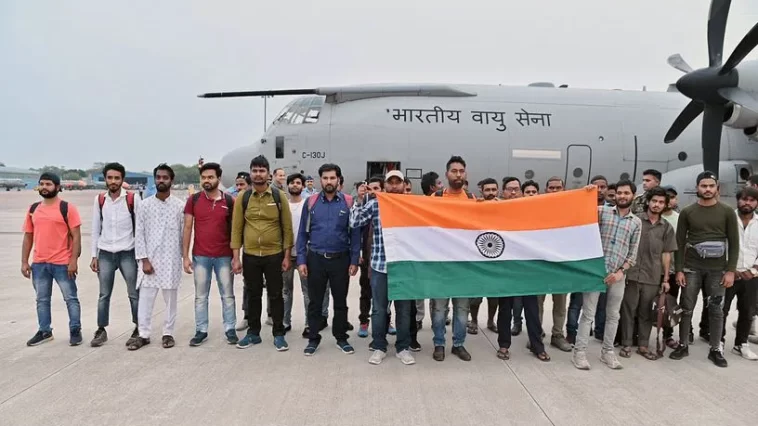 Those who were evacuated from violence-torn Sudan thank to PM Modi and chanted, among other slogans, "Bharat Mata Ki Jai" and "Indian Navy zindabad" upon reaching protection.