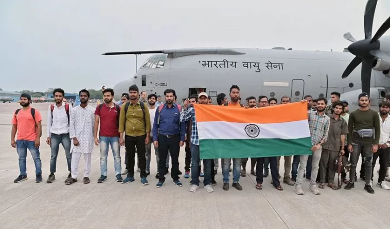 Those who were evacuated from violence-torn Sudan thank to PM Modi and chanted, among other slogans, "Bharat Mata Ki Jai" and "Indian Navy zindabad" upon reaching protection.