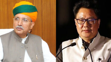 Cabinet reshuffle: Arjun Ram Meghwal replaces Kiren Rijiju as Law Minister