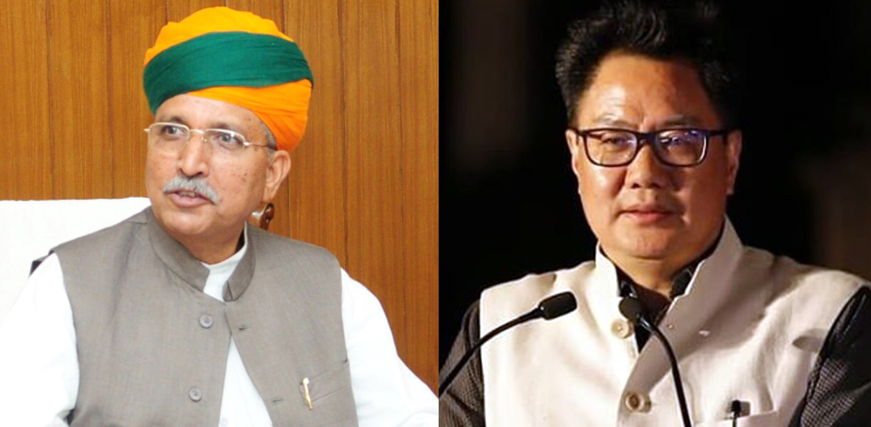 Cabinet reshuffle: Arjun Ram Meghwal replaces Kiren Rijiju as Law Minister