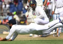 100 Test catches for Ajinkya Rahane