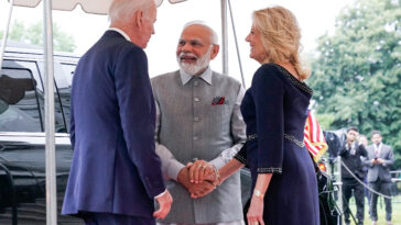 Biden, First Lady Jill welcome PM Modi at White House