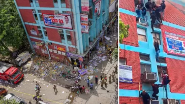Mukherjee Nagar Delhi: How students rappelled down, fell from 3rd floor