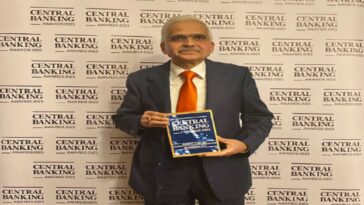 Shaktikanta Das receives 'Governor of the Year' award at London's Central Banking Awards 2023