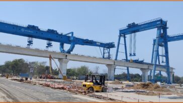 Second River Bridge Completed on Mumbai Ahmedabad High Speed Rail Corridor