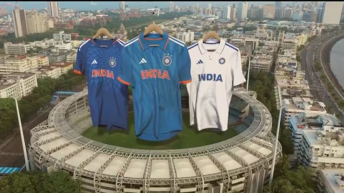 team India's new jerseys