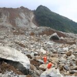 China mountain collapse