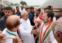 Rahul Meets CM Nitish Kumar