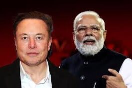 Elon Musk meets Modi and declares that Tesla is interested in investing in India.