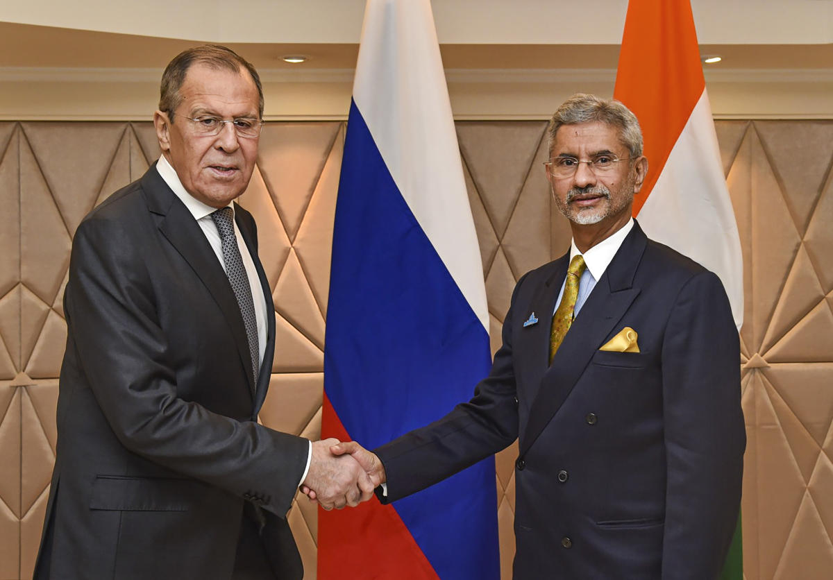 EAM Jaishankar meets Russian Foreign Minister Sergey Lavrov
