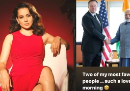 Kangana Ranaut reacts to Elon Musk confessing he is a fan of PM Modi during their US meet: 'Two of my favourite people'