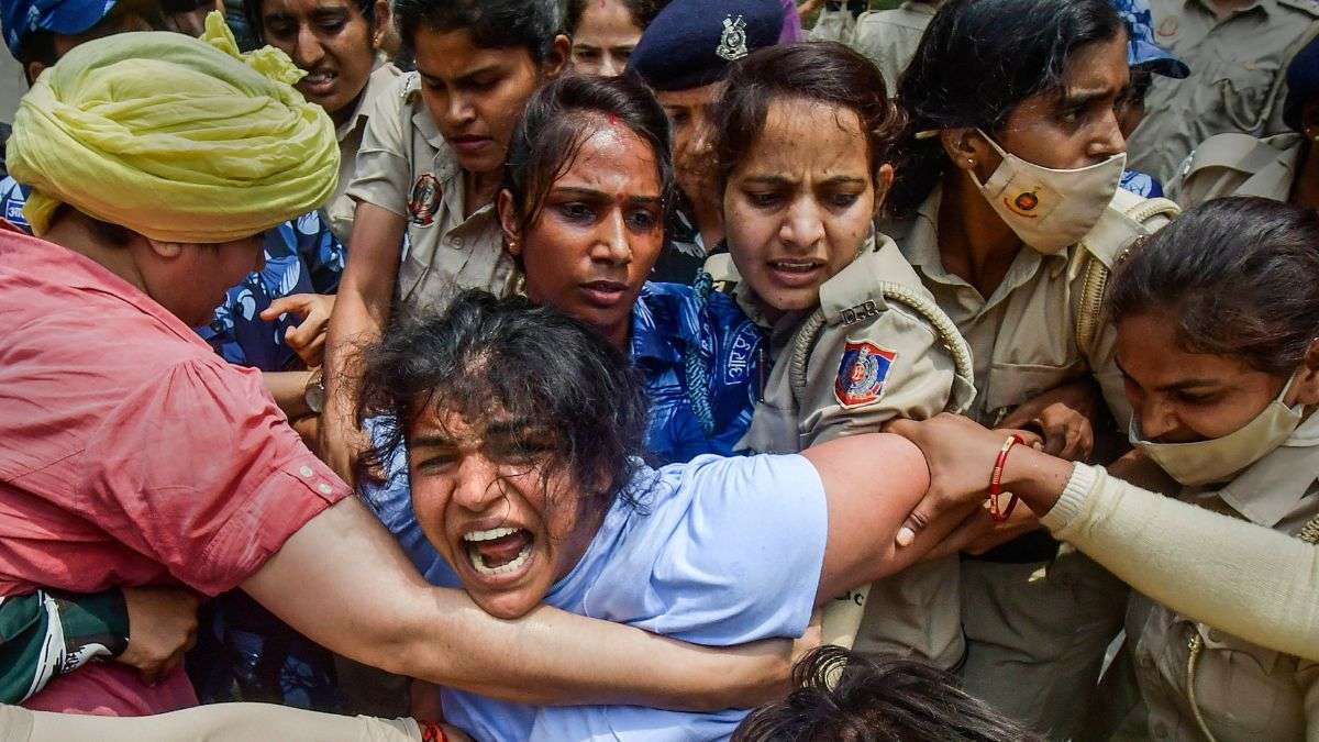 Sakshi Malik Wrestlers Protest