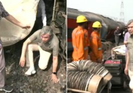 Railway Minister Ashwini Vaishnaw Reaches accident site