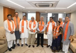 External Affairs Minister S Jaishankar files nomination papers for upcoming Rajya Sabha polls in Gujarat