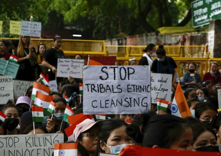 At Jharkhand protest against Manipur violence, Adivasi outfits decry ‘politics of silence, polarisation’