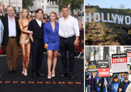 Stars leave oppenheimer Premiere