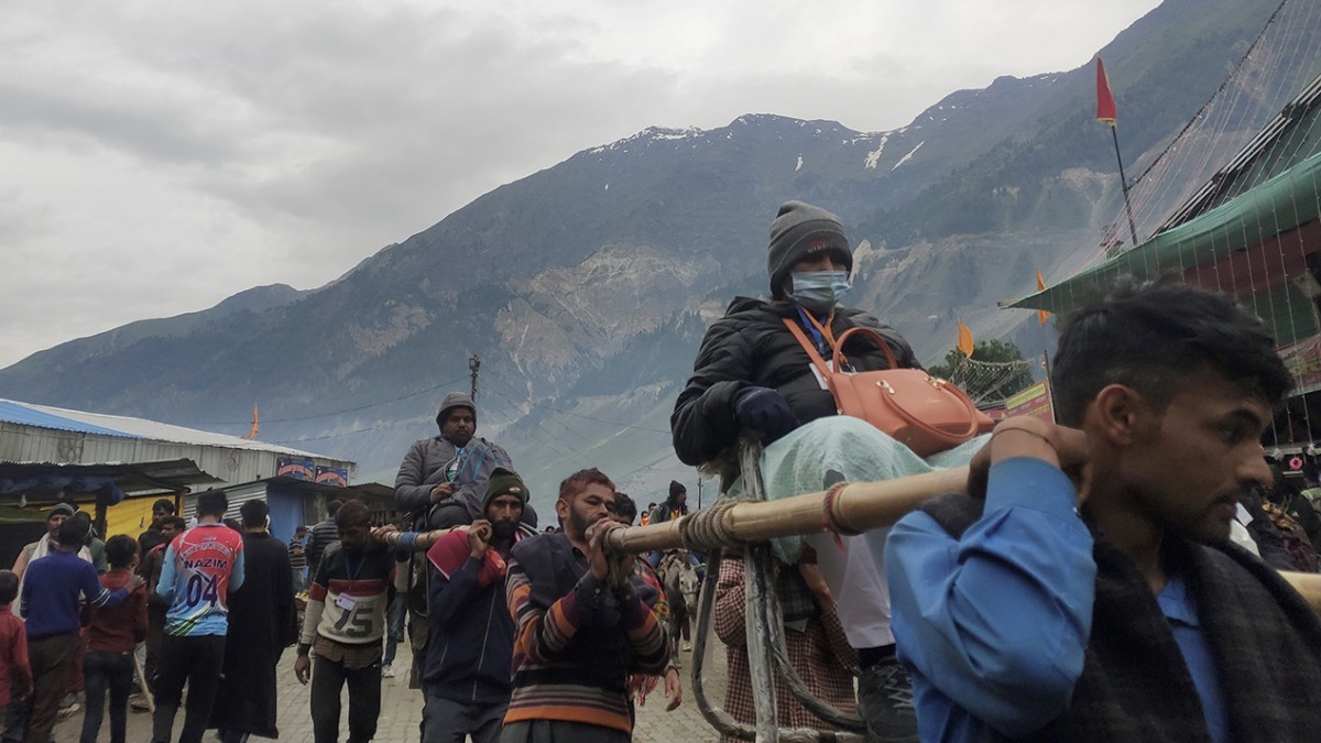 Over 50,000 devotees visit Amarnath cave shrine in first four days of pilgrimage