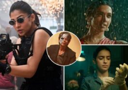 New Jawan poster: Shah Rukh Khan introduces Nayanthara's cop look, calls her ‘thunder that comes before the storm’